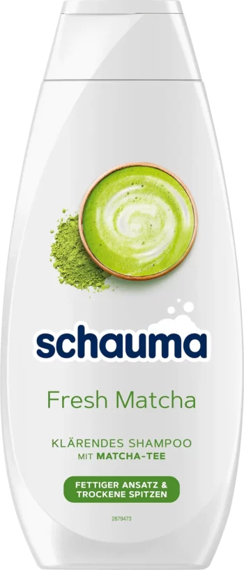 schauma fresh matcha shampoo 400ml