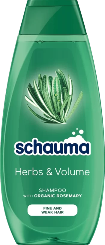 schauma herbs and volume shampoo 400ml