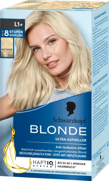 schwarzkopf blonde l1+ ultra lightener