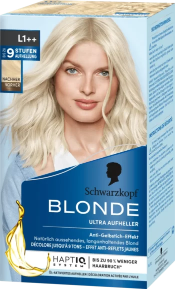 schwarzkopf blonde l1++ ultra lightener