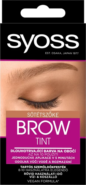 syoss brow tint 6-1 dark blonde