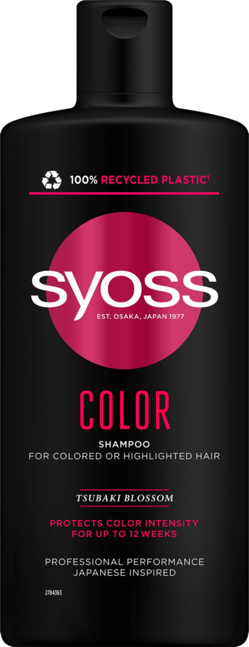 syoss color shampoo 440ml