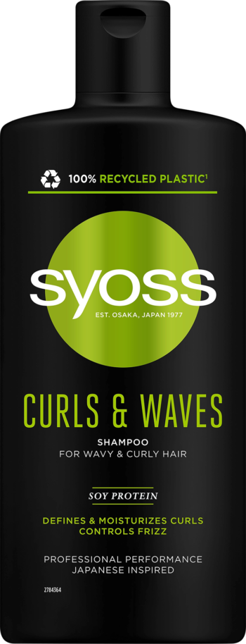 syoss curls and waves shampoo 440ml