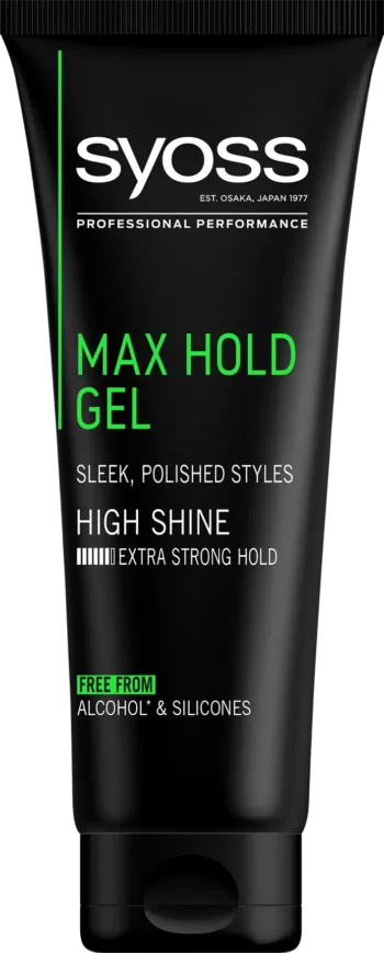 syoss max hold styling gel 250ml