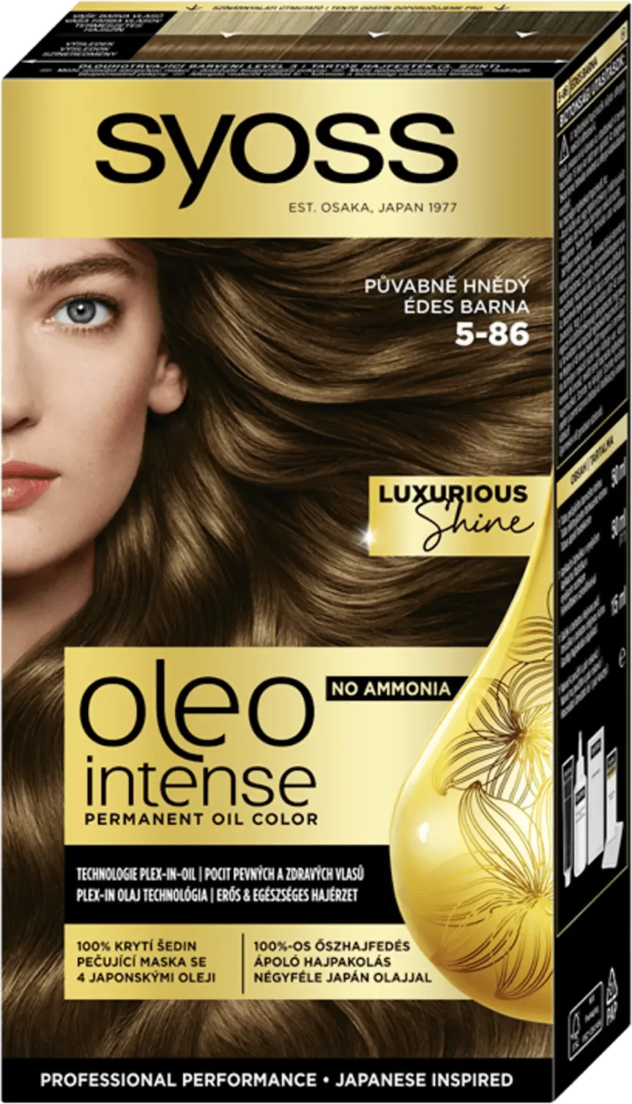 syoss oleo intense 5-86 sweet brown permanent oil color