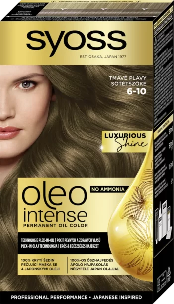syoss oleo intense 6-10 dark blonde permanent oil color