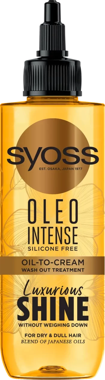 syoss oleo intense oil to cream 200ml