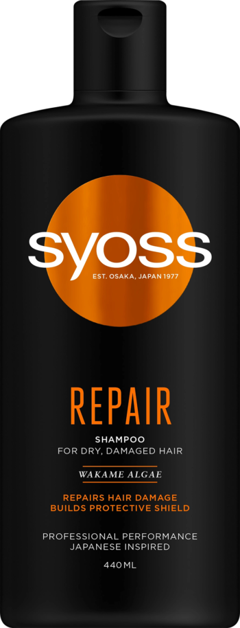 syoss repair shampoo 440ml