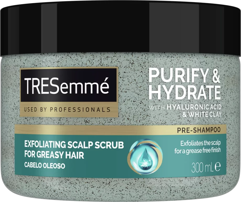 tresemmé purify hydrate scalp scrub 300ml