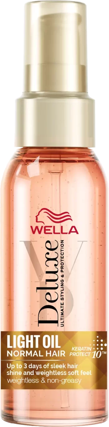 wella deluxe light oil for normal hair 100ml