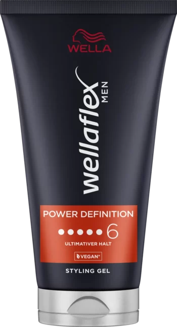 wella wellaflex men power definition styling gel 150ml