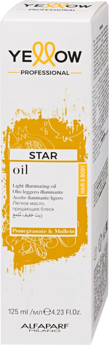 yellow professional star light illuminating oil 125ml