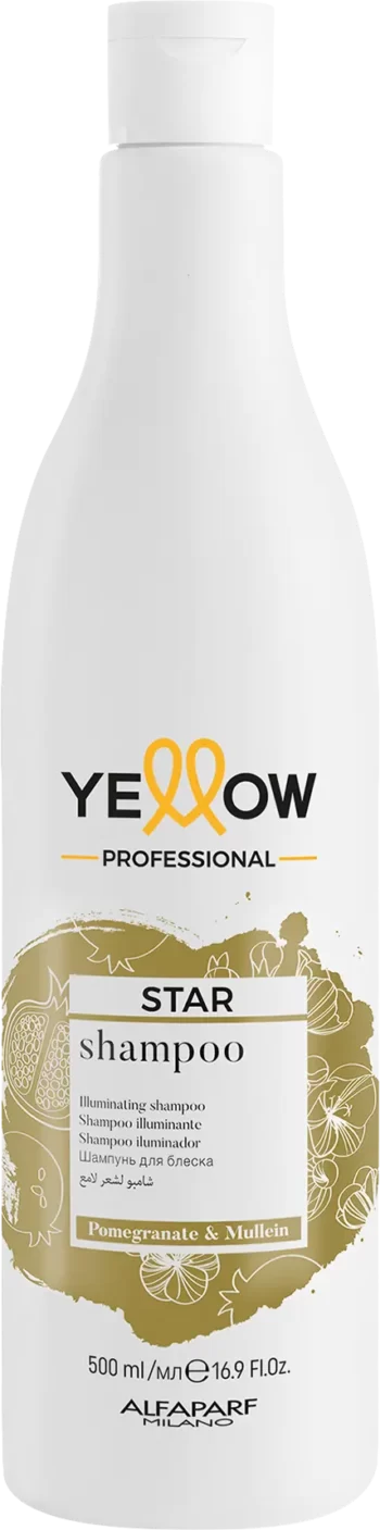 yellow professional star illuminating shampoo 500ml