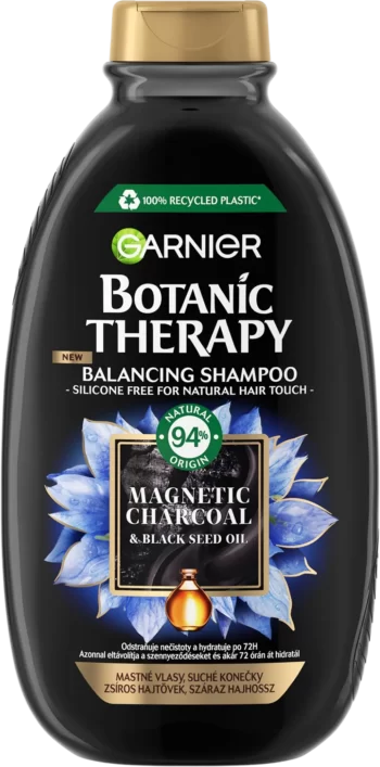 garnier botanic therapy magnetic charcoal balancing shampoo 400ml