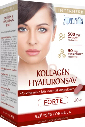 interherb collagen hyaluronic acid forte tablets 30ct