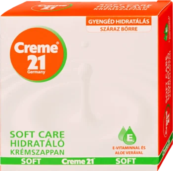 creme 21 soft care moisturizing cream soap bar 125g