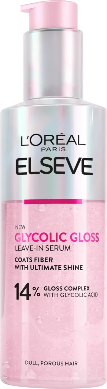 loreal paris elseve glycolic gloss leave in serum 150ml