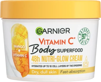 garnier superfood vitamin c nutri glow cream 380ml