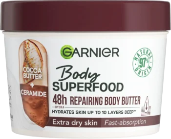garnier superfood repairing body butter 380ml