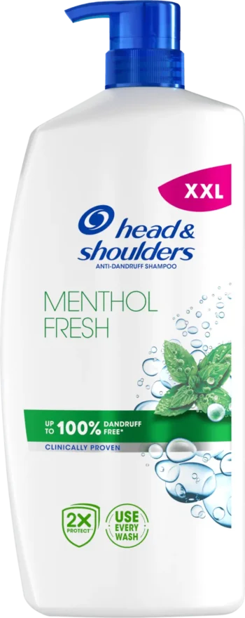 head and shoulders menthol fresh shampoo 800ml