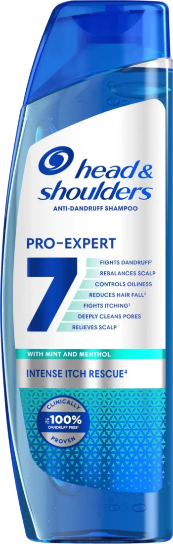 head and shoulders pro expert 7 intense itch rescue shampoo 250ml